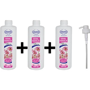 Genel Temizlik 3 X 1000 ml Aparatlı