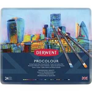 Procolour Kuru Boya Kalemi 24'lü Teneke Kutu