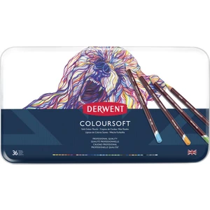 Coloursoft Pencils Yumuşak Kuruboya Kalemi 36'lı Teneke Kutu