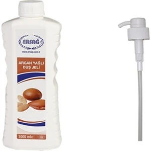 Argan Yağlı Duş Jeli 1000 ml + Pompa