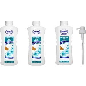 Propolisli Sıvı Sabun 3 x 1000 ml + Pompa