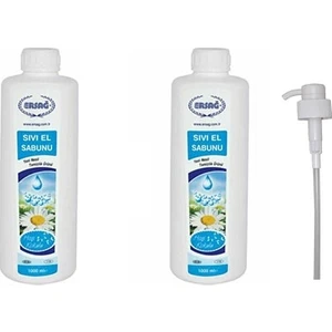 Sıvı El Sabunu 2 x 1000 ml + Pompa