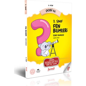 Formül Yayınları Dobi 3. Sınıf Fen Bilimleri Soru Bankası 2. Kitap