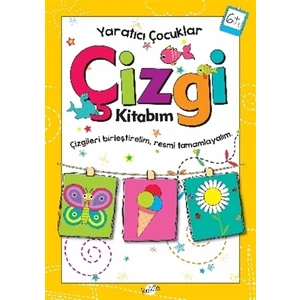 Yaratıcı Çocuklar Çizgi Kitabım 6 Yaş