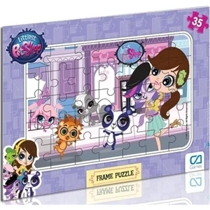 Ca Games Littlest Pet Shop - Frame Puzzle 35 Parça