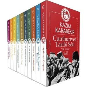 Cumhuriyet Tarihi Seti - İlk Yıllar (10 Kitap Lüx Kutulu)