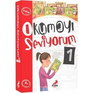 Okumayı Seviyorum 1 (8 Kitap Takım)