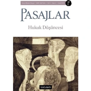 Pasajlar Sosyal Bilimler Dergisi Sayı: 1 Ocak 2019