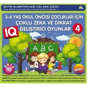 3 - 6 Yaş Okul Öncesi Çocuklar İçin Çoklu Zeka ve Dikkat Geliştirici Oyunlar 4