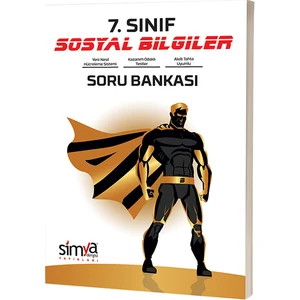 Simya Yayınları  7.Sınıf Sosyal Bilgiler Soru Bankası Kitabı