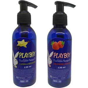 Vanilyalı ve Çilek Aromalı Masaj Yağı