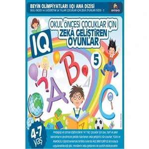 4-7 Yaş Çocuklar İçin Zeka Geliştiren Oyunlar (5 Kitap)