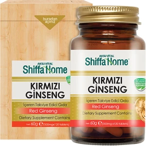 Aksu Vital Shıffa Home Kırmızı Ginseng Içeren 60 Kapsül