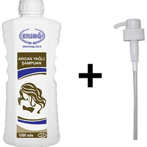 Argan Yağlı Şampuan Bitkisel 1000 ml Pompalı 208