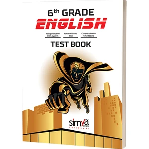 Simya Yayınları  6.Sınıf Ingilizce Soru Bankası Kitabı