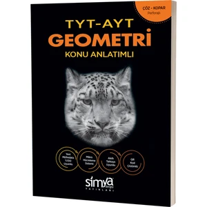 Simya Yayınları  12.Sınıf Geometri TYT - AYT Konu Anlatımlı Kitap