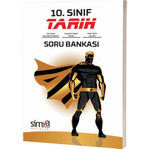 Simya Yayınları  10.Sınıf Tarih Soru Bankası Kitabı