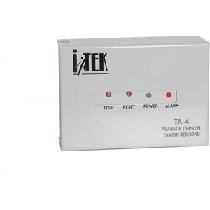 Itek Ta-4 Asansör Deprem Yangın Sensörü