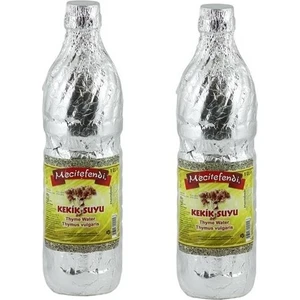 2 Adet Mecitefendi Kekik Suyu 2 x 1 lt Jelatinli Plastik Şişe