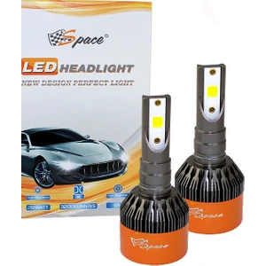 Led Far Ampulü Beyaz 48W 12V 8000LM H11 / LAAM92