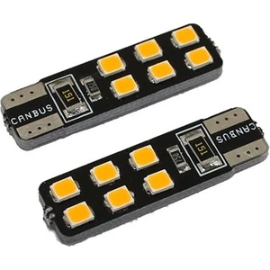 T10 Led Ampul Canbus'lı Turuncu 2'li Set 12V / LAAM626-3