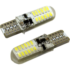 Led Ampul T10-12SMD Çakarlı Beyaz 2'li Set 12V / LAAM630