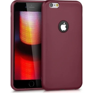 Apple iPhone 6 Premier Silikon Kılıf - Mürdüm