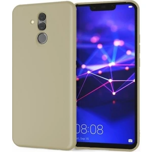 Huawei Mate 20 Lite Premier Silikon Kılıf - Gold