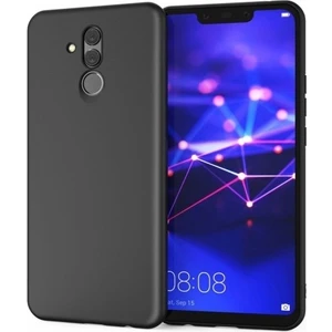 Huawei Mate 20 Lite Kılıf Ultra Lüx Premier Lüx Silikon Kılıf - Siyah