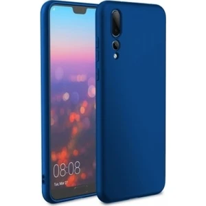 Huawei P20 Pro Premier Silikon Kılıf - Lacivert
