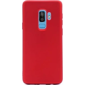 Samsung Galaxy A6 Plus 2018 Premier Silikon Kılıf - Kırmızı