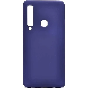 Samsung Galaxy A9 2018 Kılıf Ultra Lüx Premier Lüx Silikon Kılıf - Lacivert