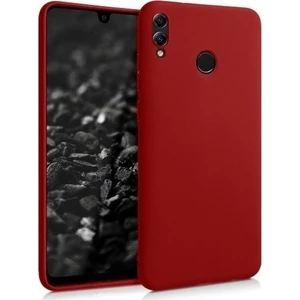 Samsung Galaxy M20 Kılıf Ultra Lüx Premier Lüx Silikon Kılıf - Kırmızı