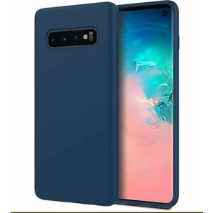 Samsung Galaxy S10 Plus Kılıf Ultra Lüx Premier Lüx Silikon Kılıf - Lacivert