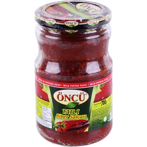 Tatlı Biber Salçası Cam Kavanoz 700 gr