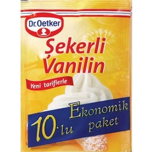 Dr. Oetker Şekerli Vanilin 10 x 5 gr
