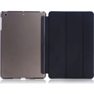Fujimax ipad 10.2 2019 7.Nesil A2197-A2198 Seri Arka Sert P.C Smart Tablet Kılıf-Siyah