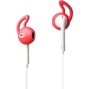 AL-31304 AirPod Kulaklık Silikonu Sabitleyici - Kırmızı
