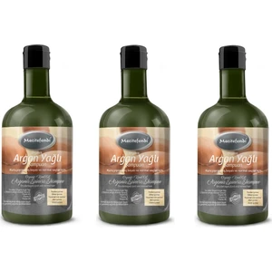 3 Adet Organik Argan Yağlı Şampuan 3x400 ml