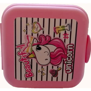 Herevin Unicorn Pembe Sandviç Kutusu