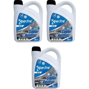 G12 Mavi -40 Derece Antifriz 3 Litre 3 Adet