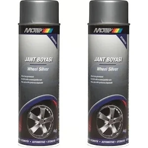 Universal Akrilik Sprey Jant Boyası Parlak Gümüş 500ML 2 Adet