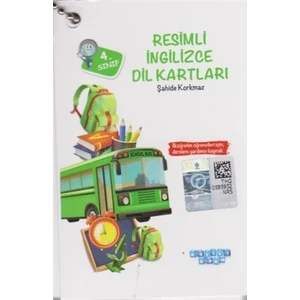 4. Sınıf Resimli İngilizce Dil Kartları