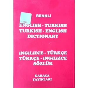Karaca Yayınevi İngilizce-Türkçe Türkçe- İngilizce Sözlük