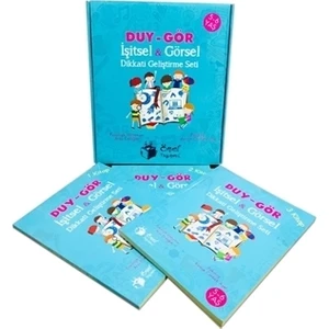 Duy-Gör - İşitsel ve Görsel Dikkati Geliştirme 5-6 Yaş Eğitim Seti