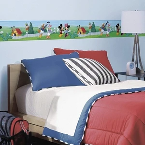 RoomMates RMK1505BCS Mickey Mouse ve Arkadaşları Bordür Duvar Sticker