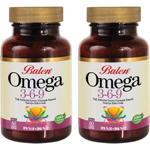 Omega 3,6,9 Yumuşak Kapsül - 60 Kapsül - 2 Kapsül