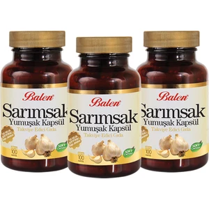 Sarımsak Yağı Yumuşak Kapsül x 3 Adet