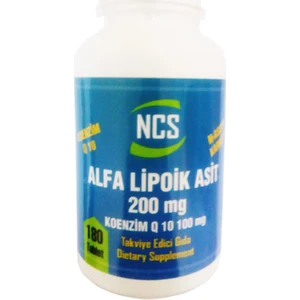 Alfa Lipoik Asit 200 Mg 180 Tablet