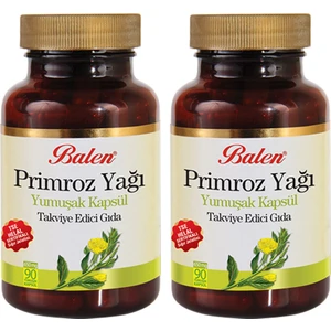Primroz Yağı Yumuşak 90 Kapsül x 2 Adet